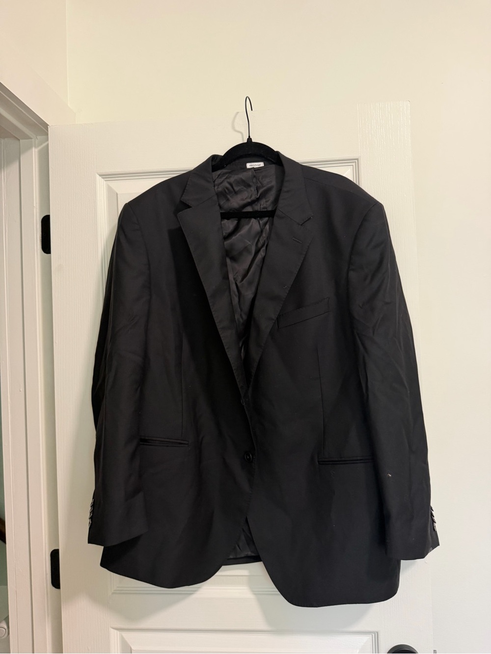 Men's Black Suit Blazer - Classic Single-Peter Millar